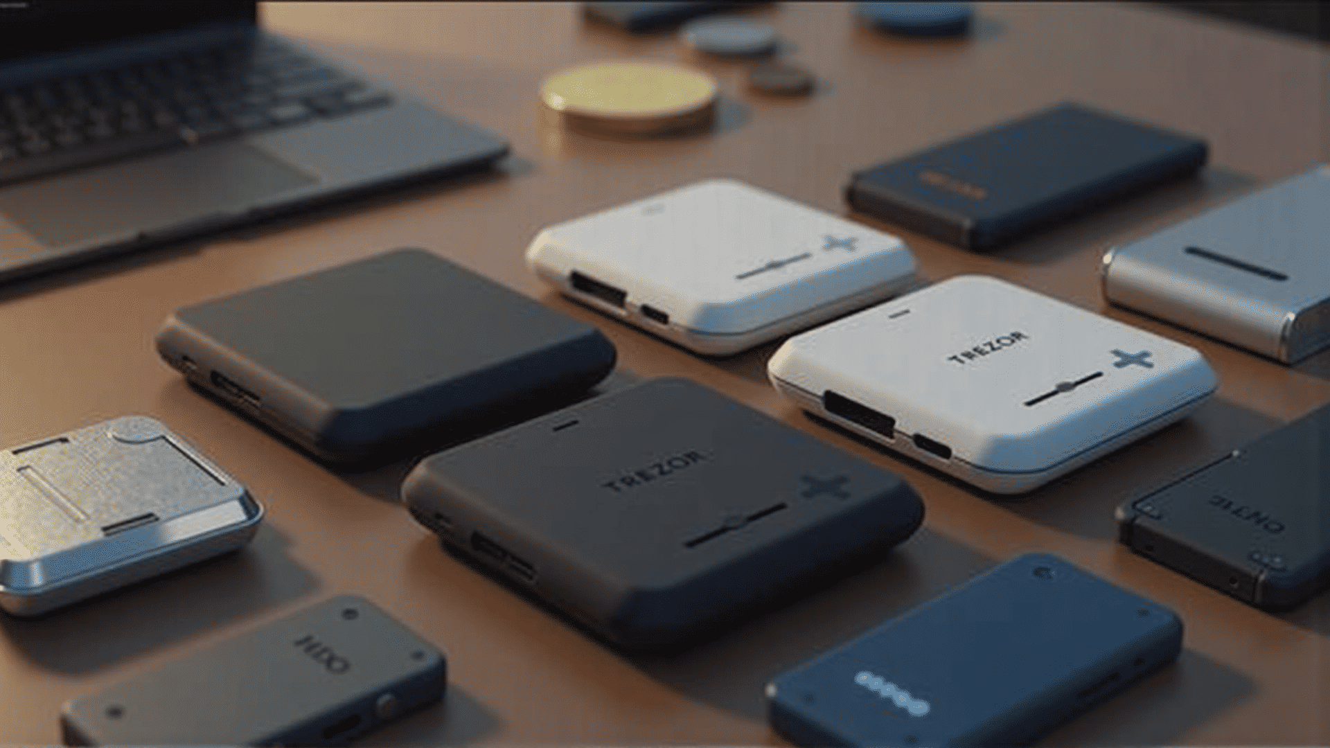 Trezor vs competitors security chart