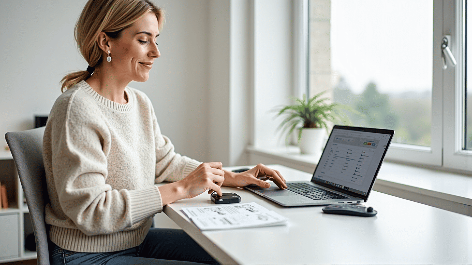 Trezor setup guide illustration